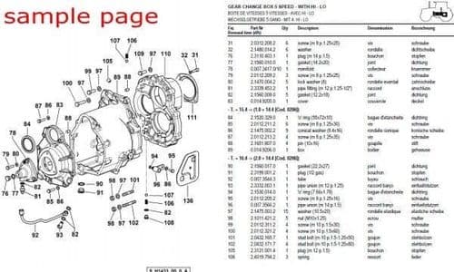Kubota Utility Vehicle RTV-X1110 Parts Manual