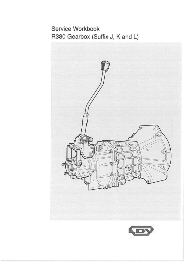 LDV Gearbox R380 Workshop Service Manual