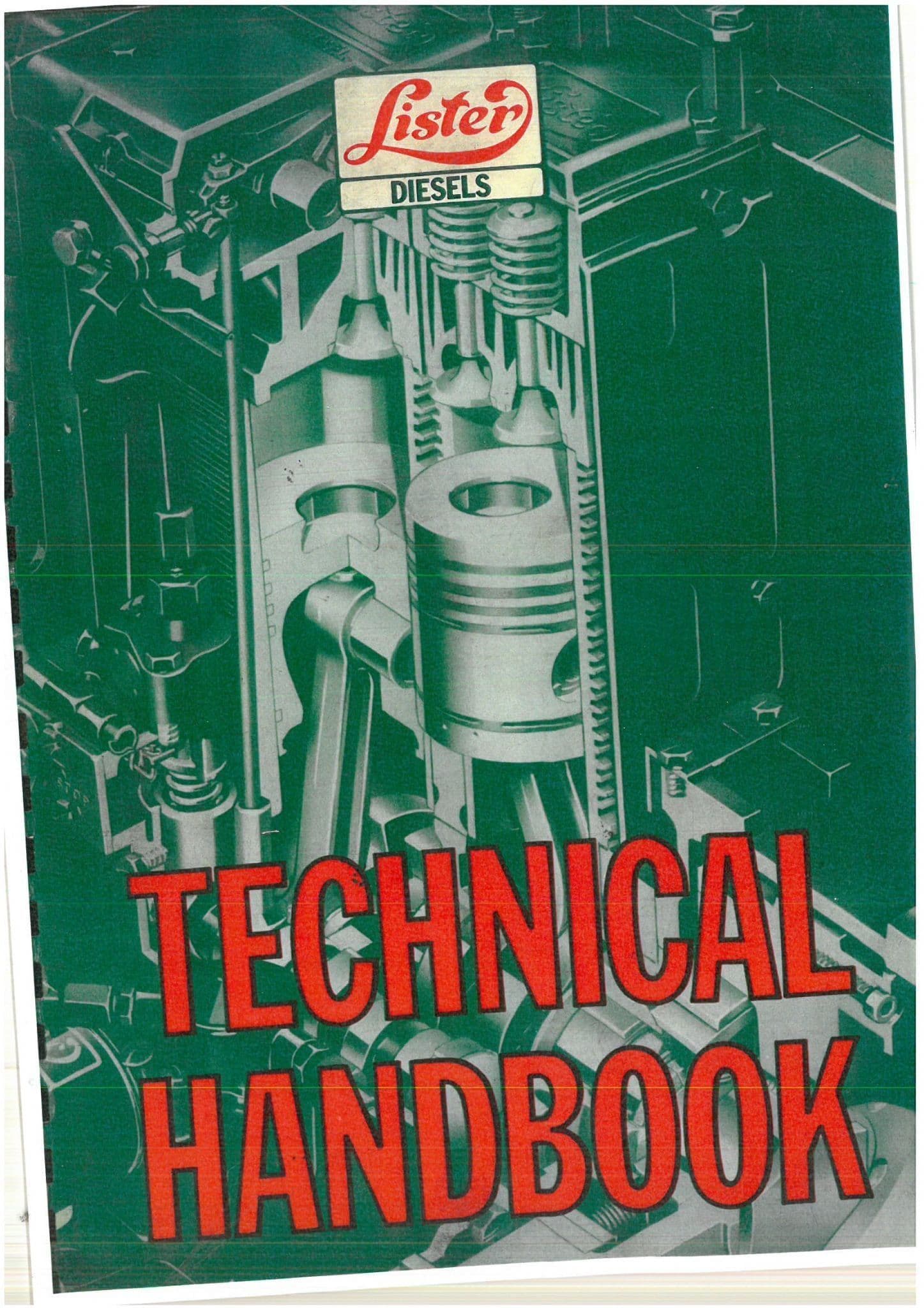 Lister Diesel Engine Technical Handbook Manual