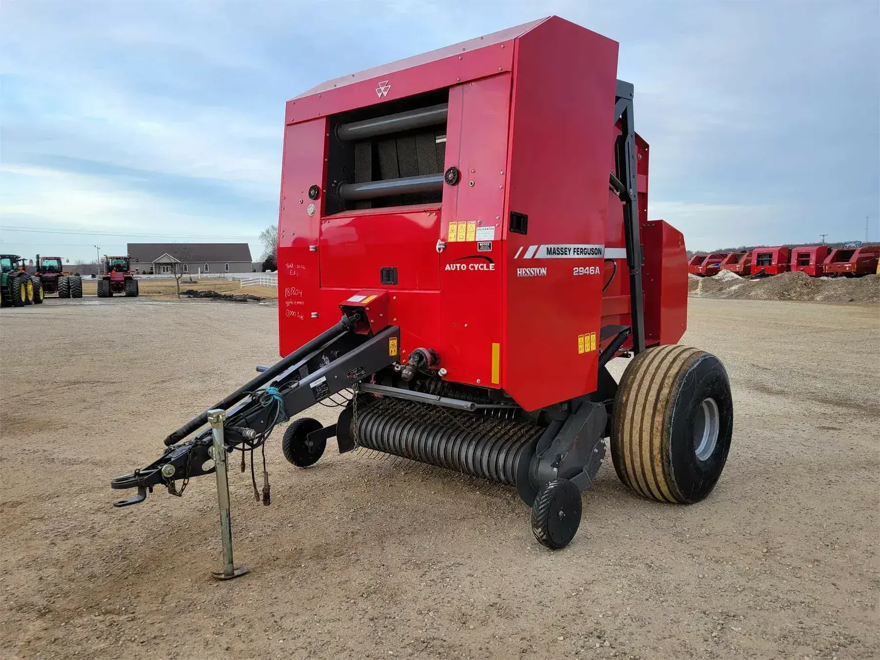 Massey Ferguson Round Baler MF2946 & MF2946A  Workshop Service Manual