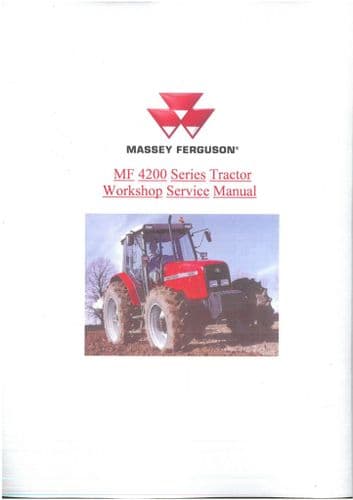 Massey Ferguson Tractor 4200 Series Workshop Manual + Perkins 900 Series CP & CR Workshop Manual