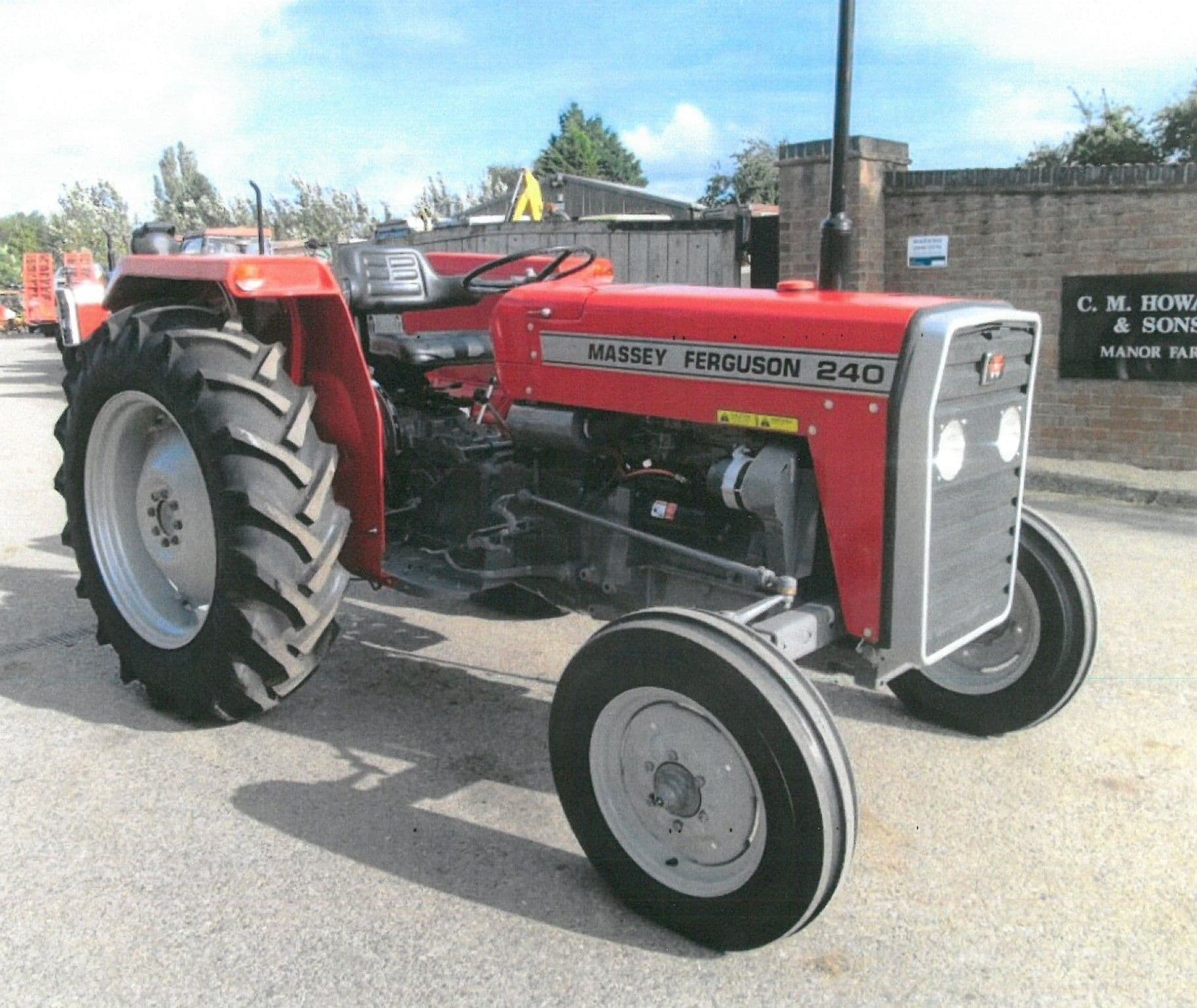 Massey Ferguson Tractor MF250 Parts Manual MF 250 massey-ferguson-tractor-mf250-parts-manual-mf-250