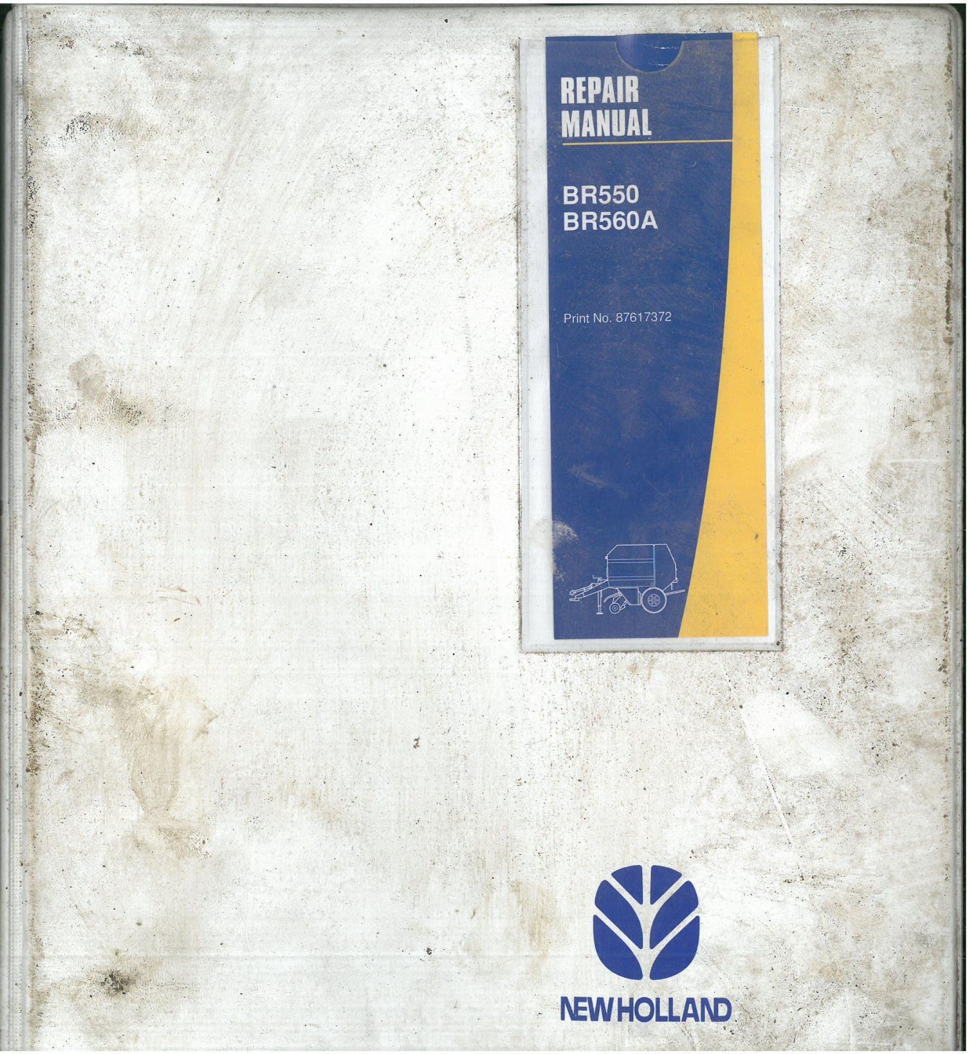 New Holland Baler BR550 & BR560A Workshop Service Manual