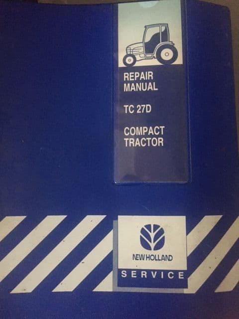 New Holland Compact Tractor TC27D Workshop Service Manual