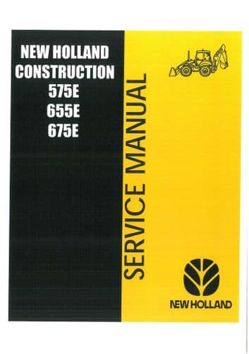 New Holland Digger Tractor Loader LW110 LW130 Workshop Service Repair Manual