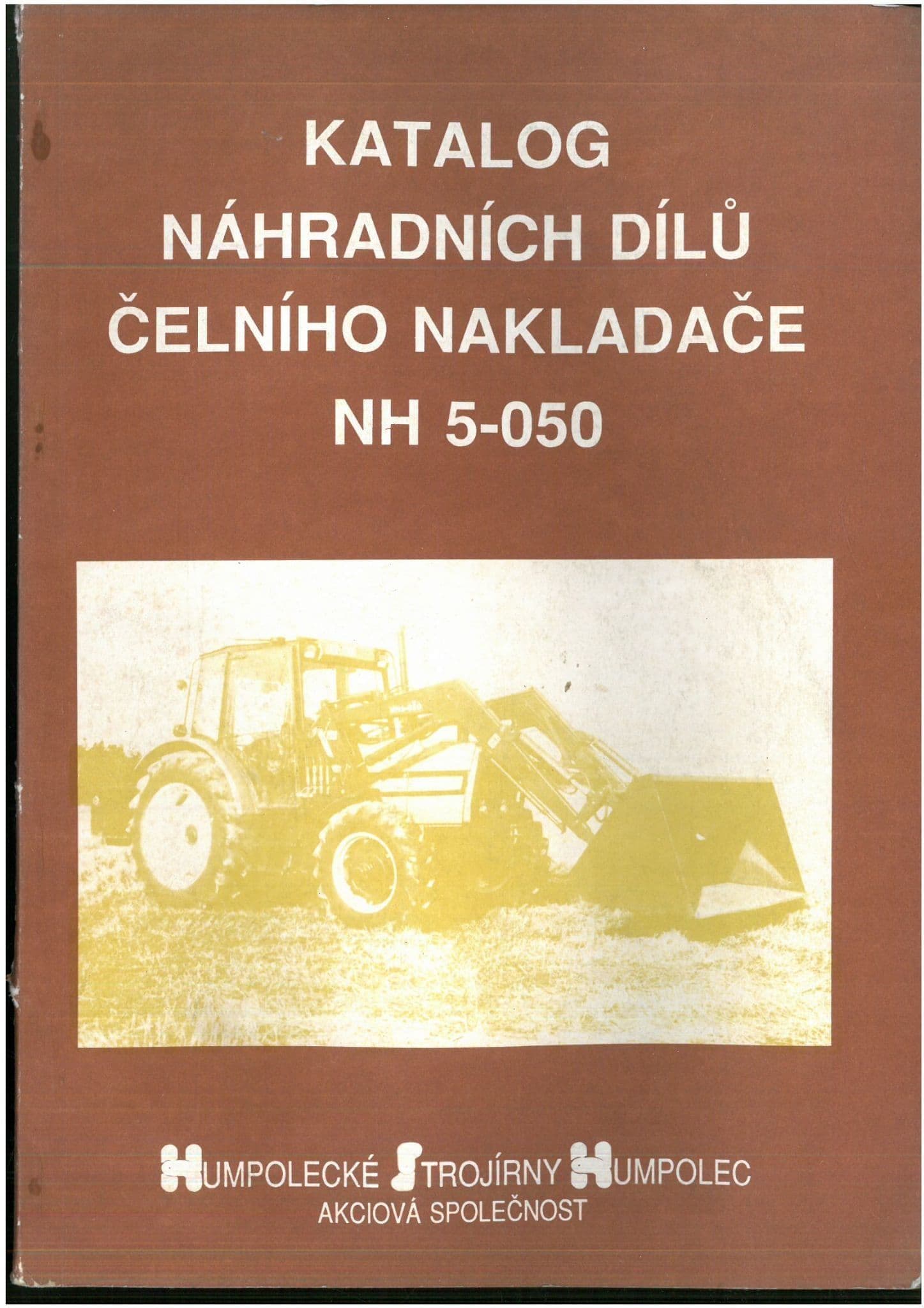 New Holland Front Loader NH 5-050 Parts Manual