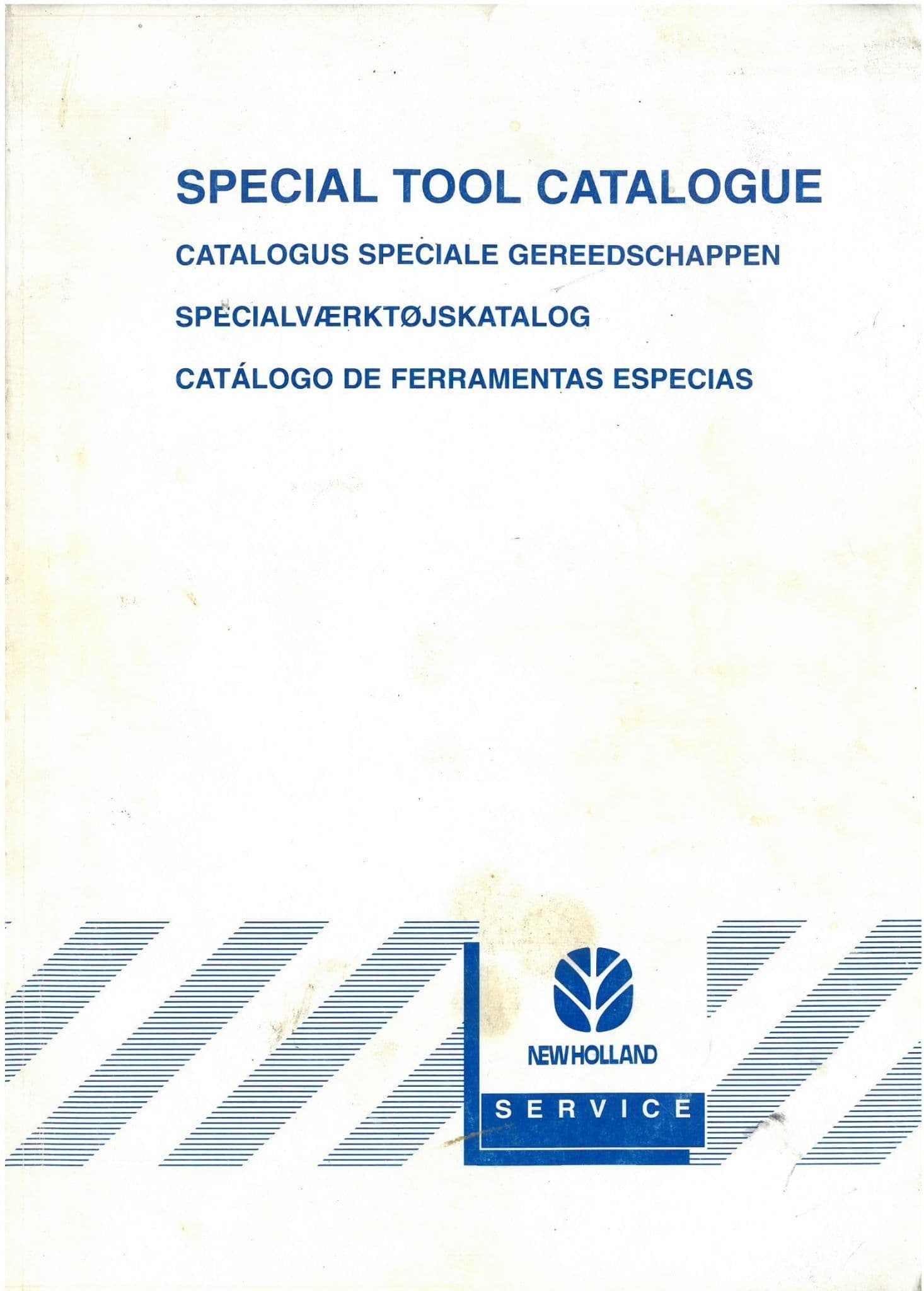 New Holland Laverda Fiatagri Braud Ford Hesston - Combine Tractor Special Service Tools Manual