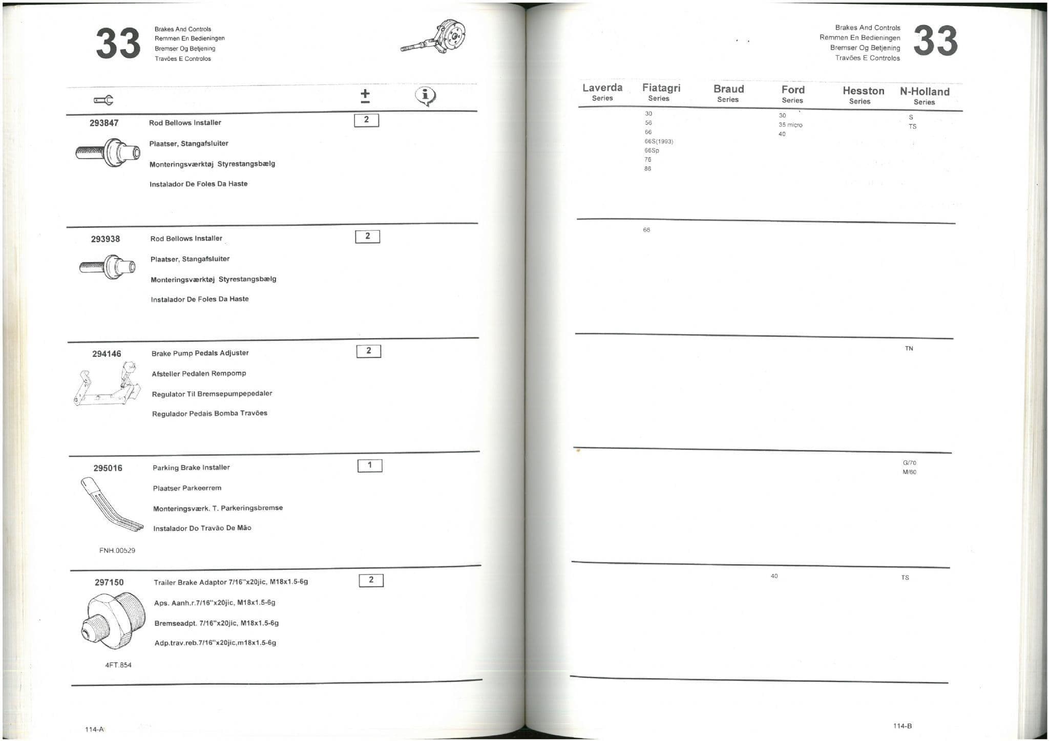 New Holland Laverda Fiatagri Braud Ford Hesston Combine Tractor