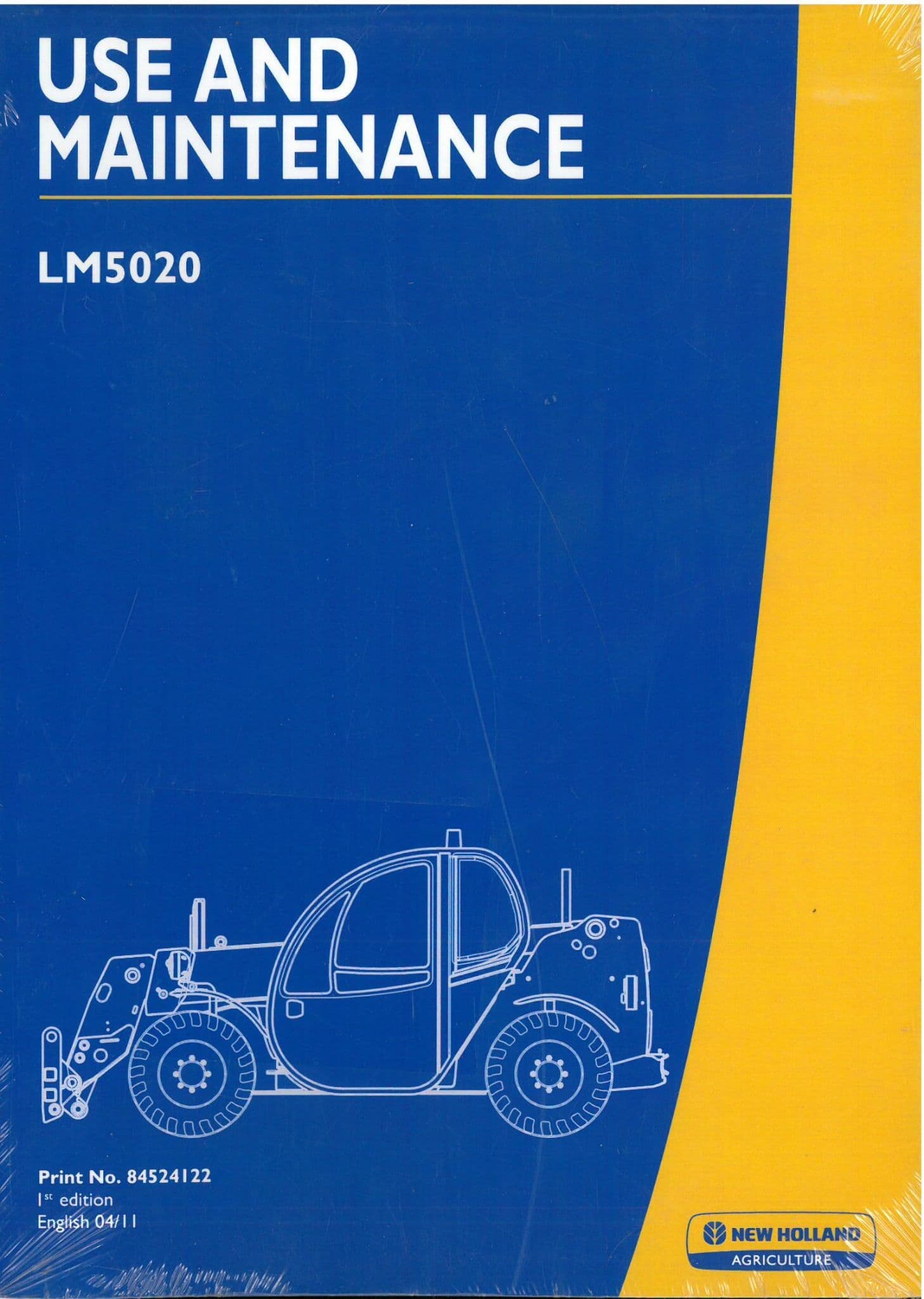 New Holland Tractor Telehandler LM5020 Operators Manual