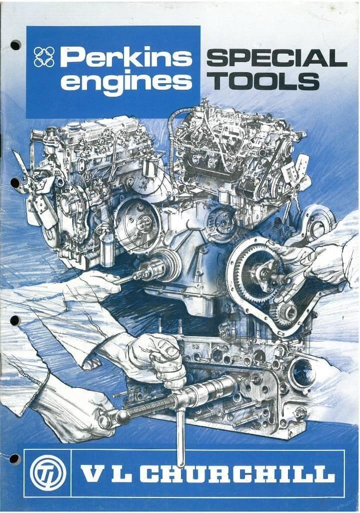 Perkins Engine "V L Churchill" Special Tools Manual For All Manners