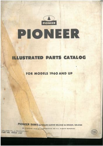 Pioneer Chainsaw Parts Manual - 400 400A 410 600 600A 610 NU17 6-20 450 550 650 1410 1120 1150 1420
