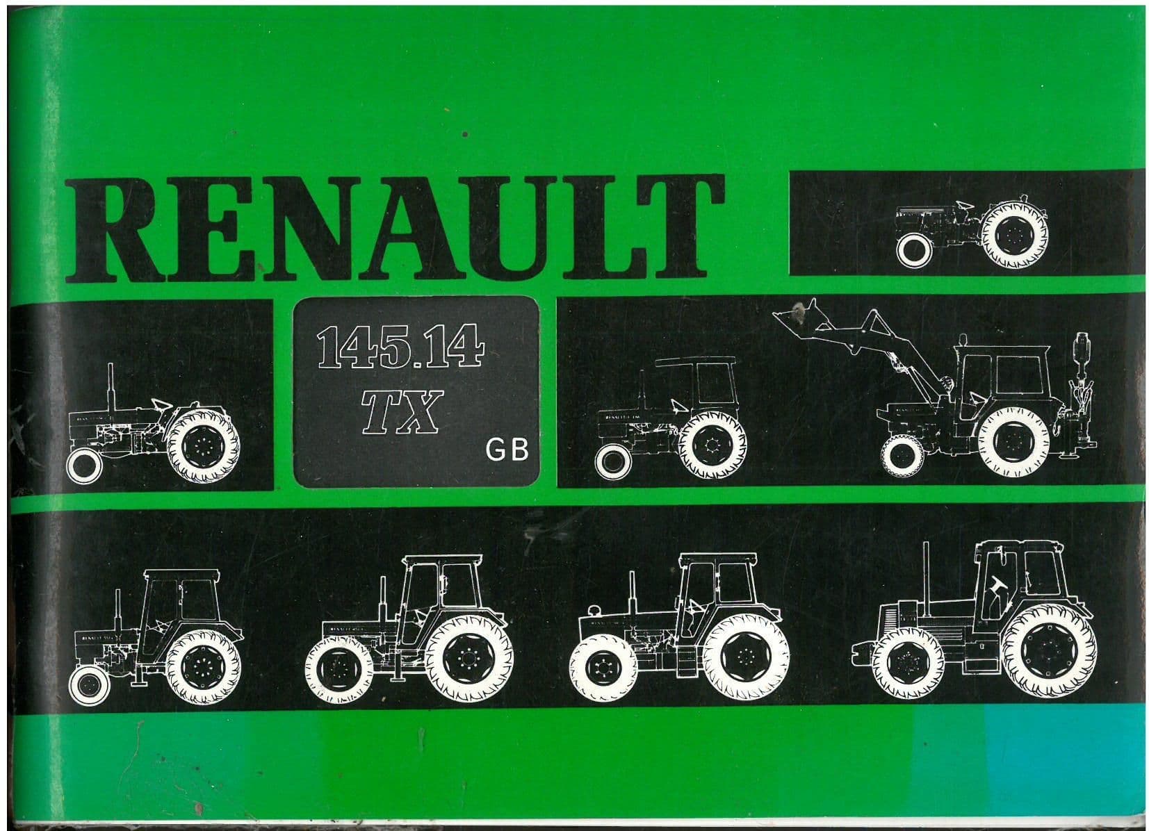 Renault Tractor 145-14TX Operators Manual - 145-14TX 145 - 14 TX