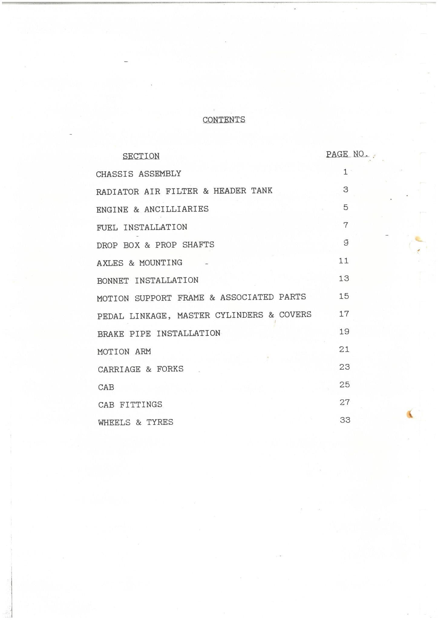 RWC Holdings Teleshift Telehandler 304E Parts Manual - 304 E