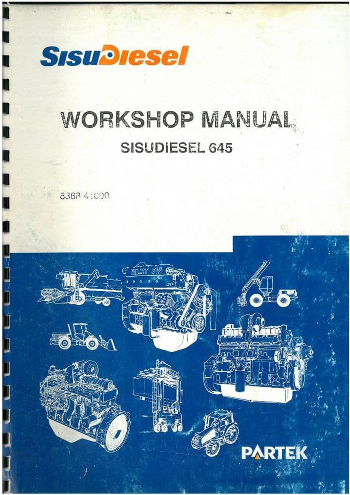Sisu SisuDiesel Engine 645 Workshop Service Manual