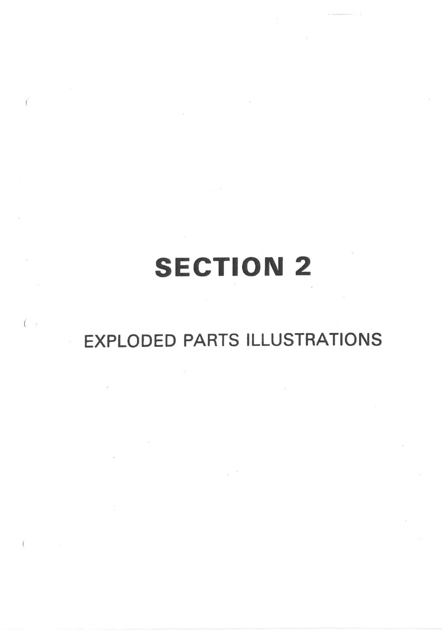 Standen Flail Topper Mk1 Parts Manual