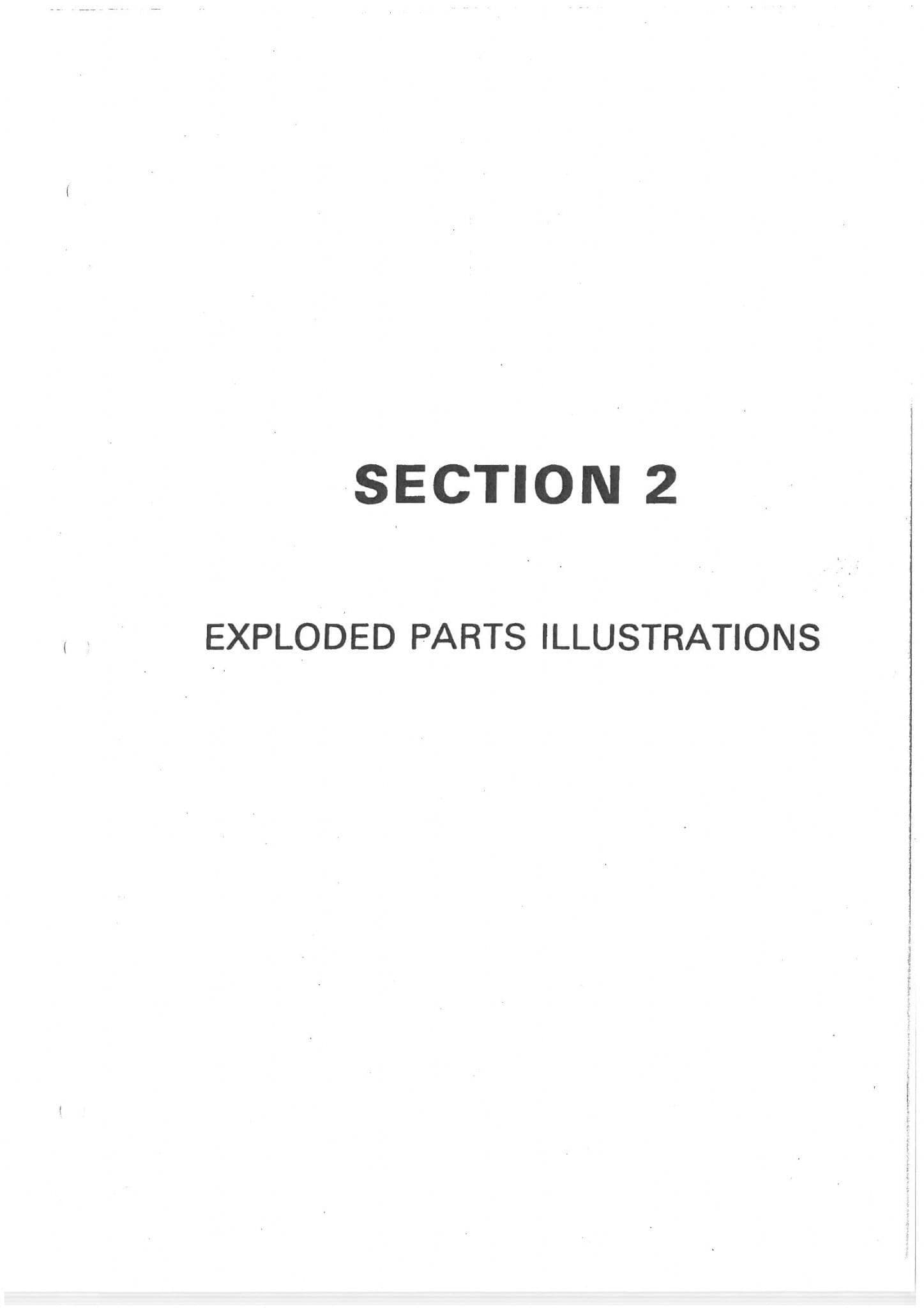 Standen Potato Harvester Statesman Parts Manual
