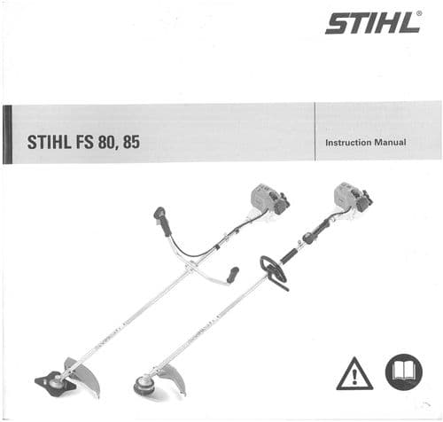 Stihl Brush Cutter FS80 FS85 Operators Manual