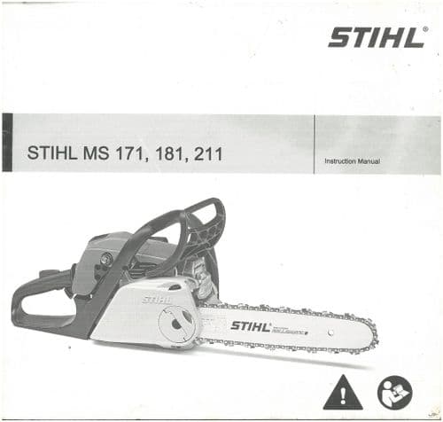 Stihl Chainsaw MS171 MS181 MS211 Operators Manual