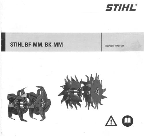 Stihl Multi Tool Pick Tine Attachement BF-MM & BK-MM Operators Manual