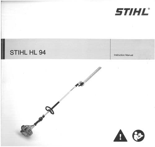 Stihl Pole Pruner Trimmer HL94 Operators Manual