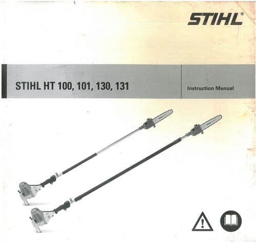 Stihl Pole Pruner Trimmer HT100 HT101 HT130 HT131 Operators Manual