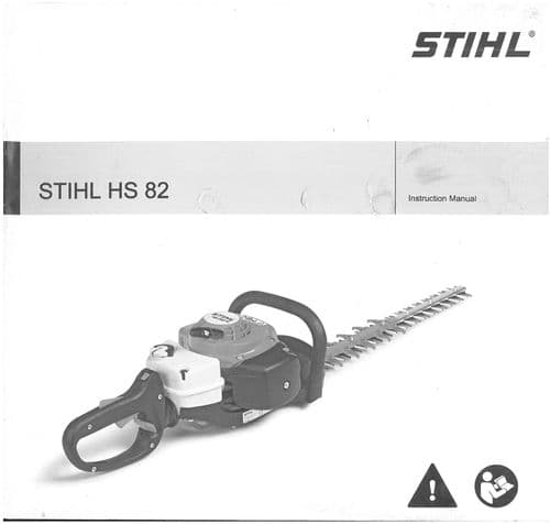 Stihl Trimmer HS82 Operators Manual