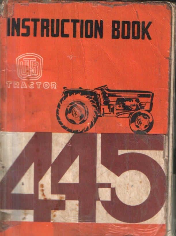 Union 455 Handbook.pdf Universal UTB Long Tractor 445 Operators Manual