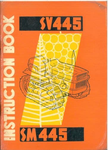 UTB Crawler Tractor SM445 & SV445 Operators Manual