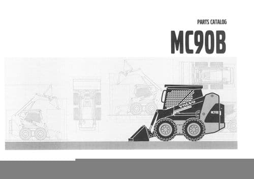 Volvo Skid MC90B Parts Manual MC90 B MC 90B