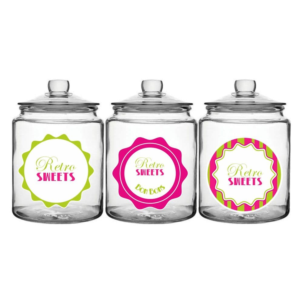 Custom Sweet Jar Labels Your Business Name And Sweet Name