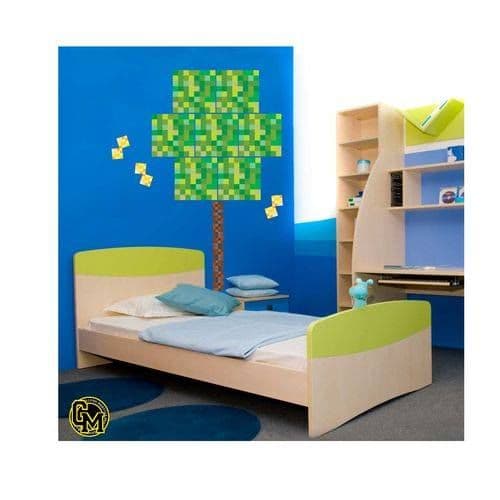 Pixel Block Wall Decals Pixel Tree NOT Minecraft