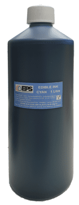 1000ml Bulk Edible Ink - Cyan (Blue)