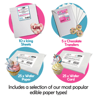 A4 Canon TS705A  Edible Printer Starter Kit & Cleaning Bundle | Edible Print Supplies