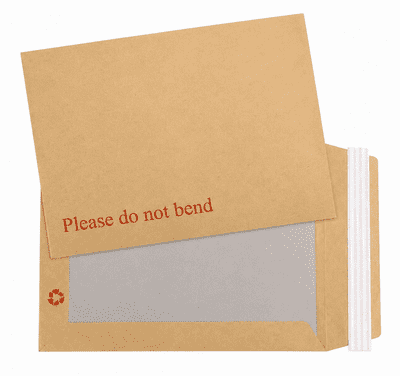 A5 / C5 Hard Board  Backed Envelopes (x 125)