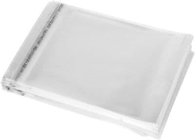 A6 / C6 Food Safe Peel and Seal Cello Bags 162mm x 119mm (x 200)