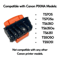 Genuine replacement print head for Canon Pixma TS5050 / TS5051 / TS705 Printers. Canon part number QY6-0089