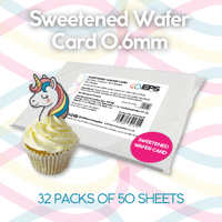 Full Carton Sweetened EPS Wafer Card | 32 Packs A4 Sheets