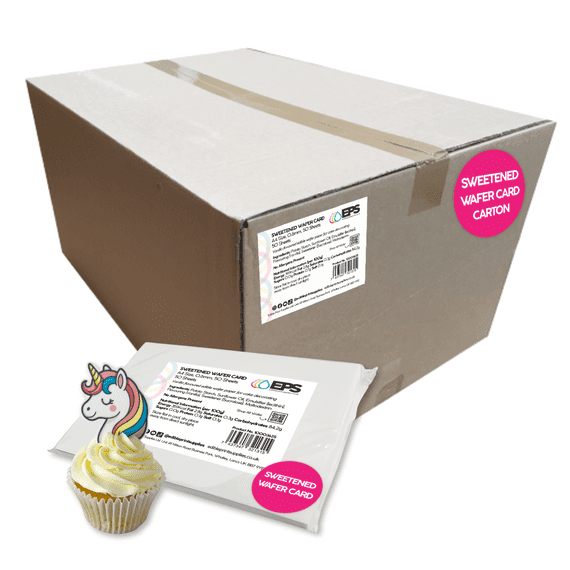 Full Carton Sweetened EPS Wafer Card | 32 Packs A4 Sheets