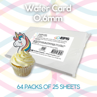 Full Carton EPS Wafer Paper/Wafer Card 0.6mm | 64 Packs A4 Edible Sheets