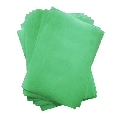 EPS A4 Green Coloured Wafer Paper 0.3mm