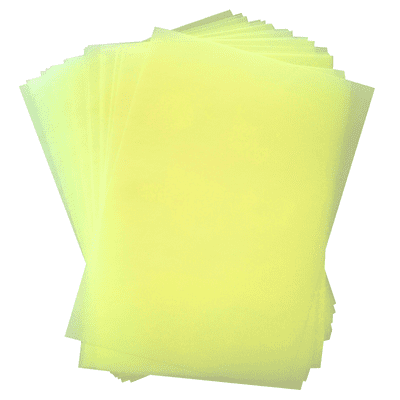 EPS A4 Yellow Coloured Wafer Paper 0.3mm