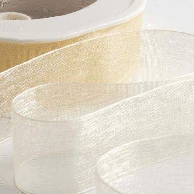 Gold Metallic Ribbon - 25mm x 25m