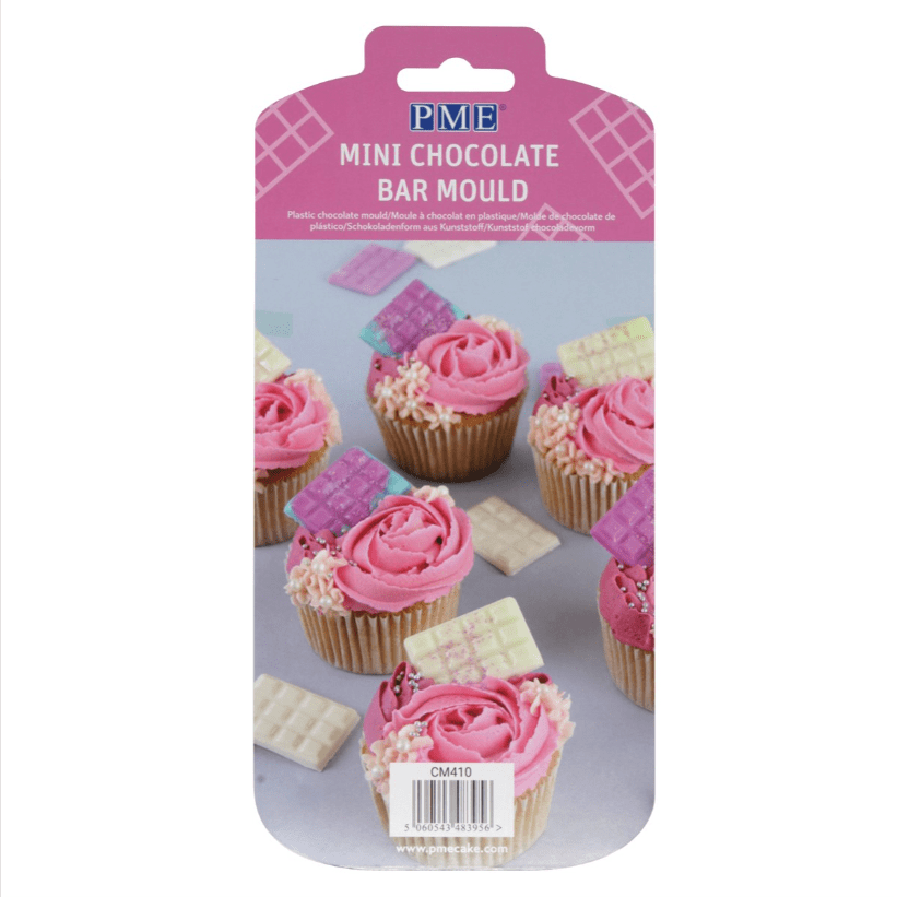 PME Mini Chocolate Bar Mould Edible Print Supplies