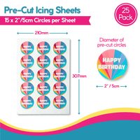 Pre-Cut Icing Sheets - 2