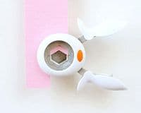 Hexagon Squeeze Punch Cutter for Edible Images - Wafer Paper or Icing Sheets -  Extra Large Size (5cm/2 inch).
