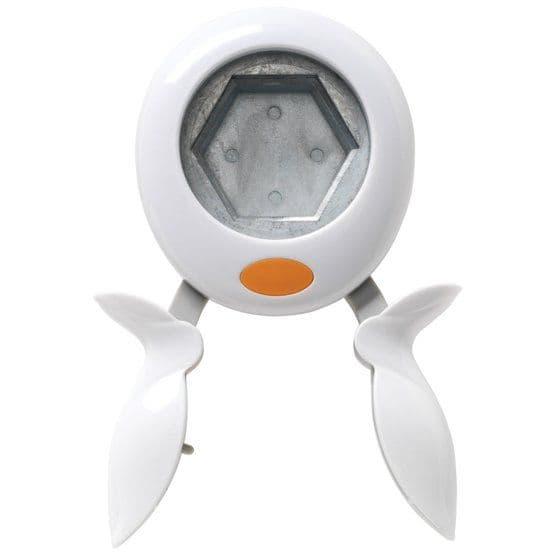 Hexagon Squeeze Punch Cutter for Edible Images - Wafer Paper or Icing Sheets -  Extra Large Size (5cm/2 inch).