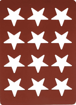 Sweet Artist Chocolate Stencil - Star