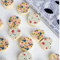 Sweet Artist Professional Chocolate Polycarbonate Magnetic Transfer Moulds -  Various Designs
