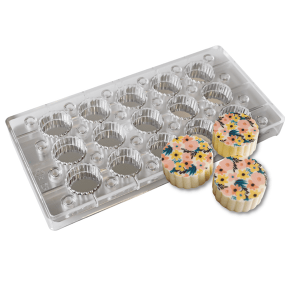 Sweet Artist Professional Chocolate Polycarbonate Magnetic Transfer Moulds -  Various Designs