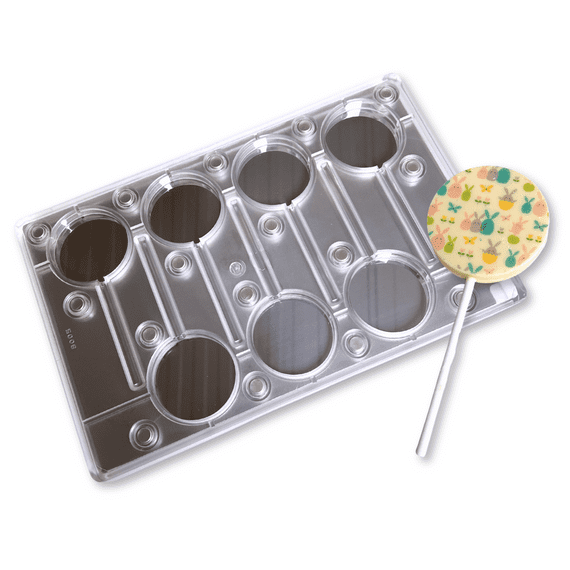 Chocolate Lollipop Mould | Magnetic Polycarbonate Professional Chocolate Mould | Sweet Artist®